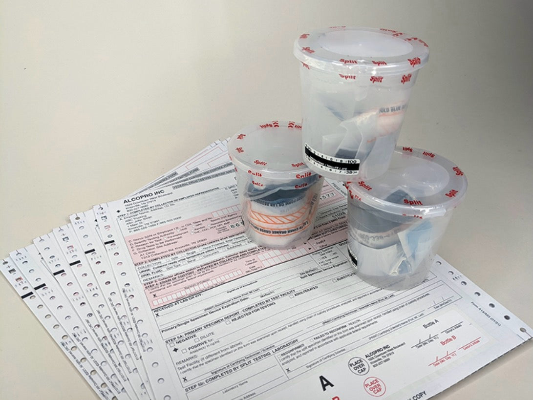 (Department of Transportation) DOT Drug Test (urine) Collection
